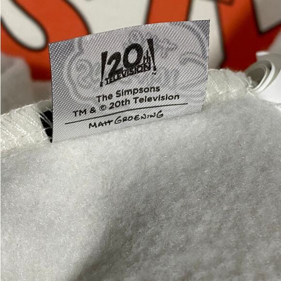 Simpsons Krusty The Clown Crewneck Sweatshirt Men's Billabong Pullover Medium - Picture 12 of 13